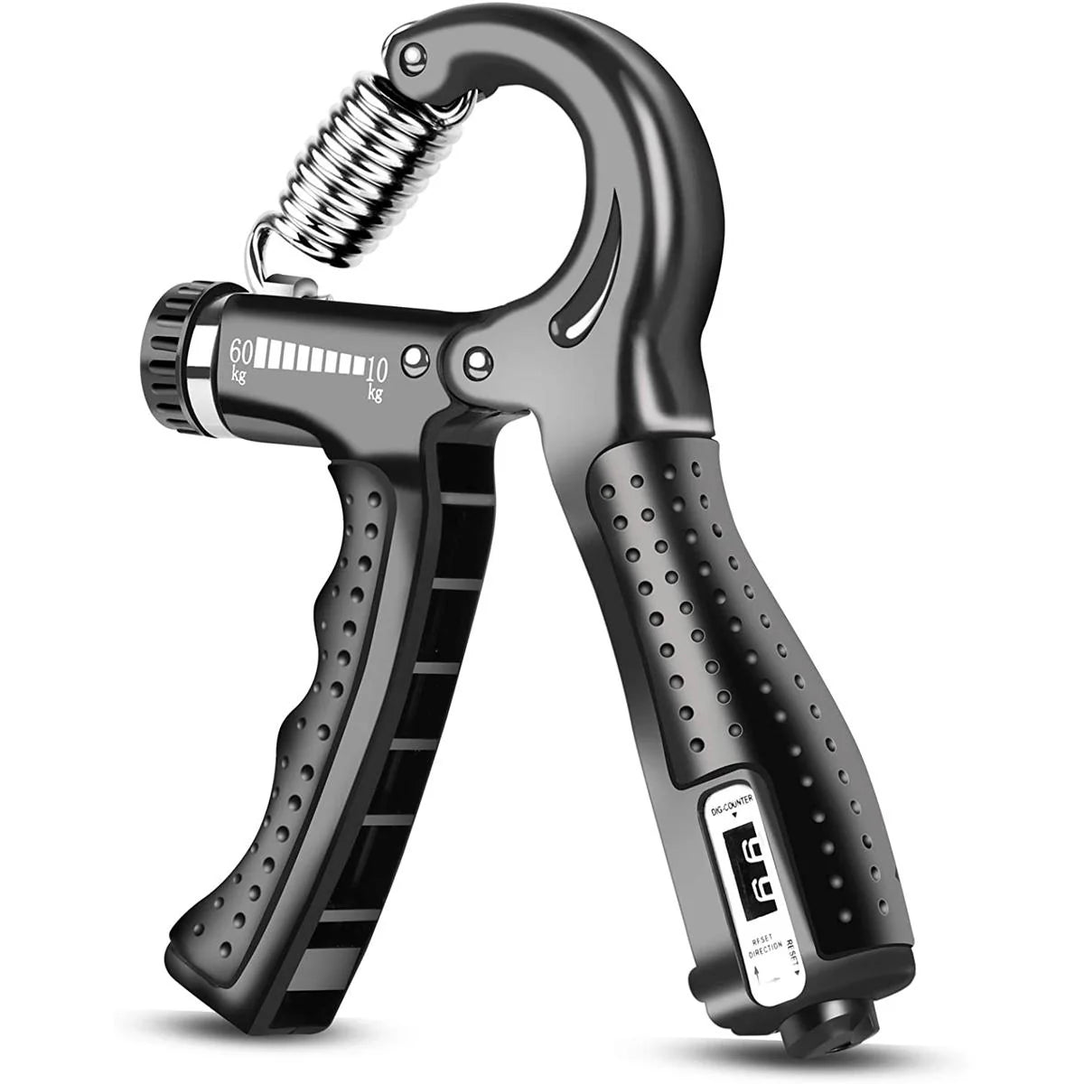 Adjustable Exerciser Hand Gripper With Counter Strengthener