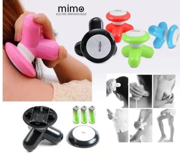 Mini Electric Body Massager – Usb Powered Handheld Vibration Machine For Neck, Back, Shoulder & Muscle Pain Relief | Portable Therapy Tool For Men & Women (random Color)