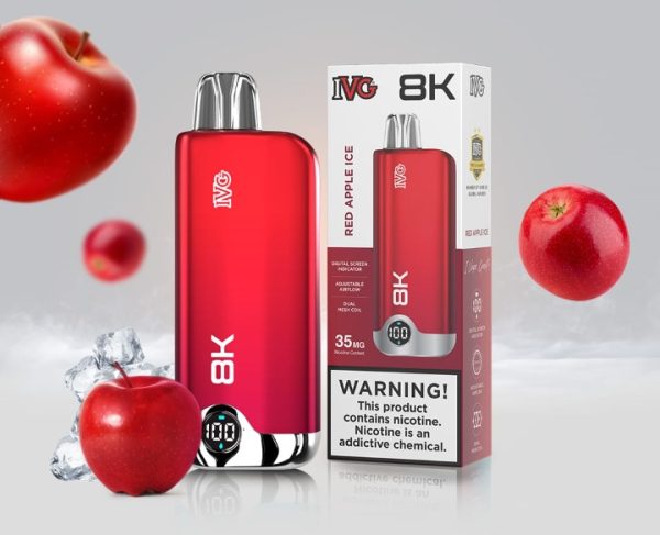 Ivg Original Disposable Vape 8k Puffs 35 Mg | Rechargeable | Premium Display With Sleek Design